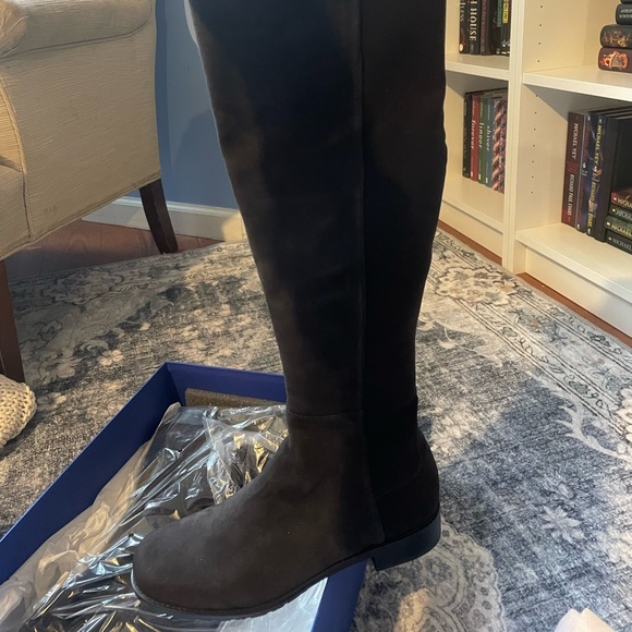 Stuart Weisman Eloise 30 Black and Gray Boot | 8.5 - Picture 9 of 11